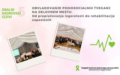 Obalni kadrovski izzivi: psihosocialna tveganja na delovnem mestu