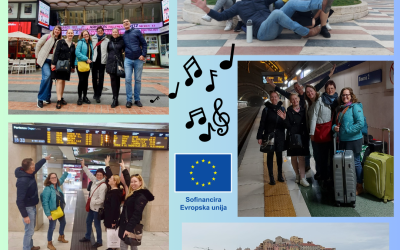 Z vlakom na Erasmus+ mobilnost v Sanremo